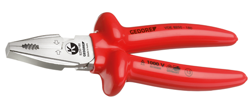 1429582 - Heavy-Duty VDE Power Combination Pliers, 160mm with Insulation