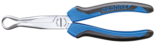 6723350 - 30° Angled Mechanic's Pliers with Chrome Handles, 200mm