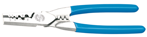 6723780 - 220mm TC Wire Ferrule Pliers with Blue Dipped Handles