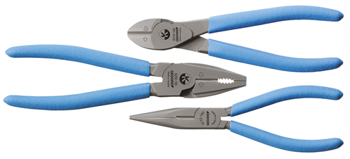 6755470 - Eco-Friendly Pliers Set with Non-Slip Handles in Cardboard Box