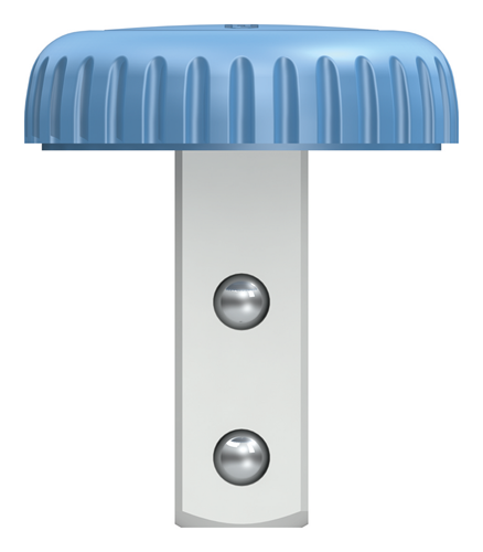 7079370 - Chrome-Vanadium Mushroom Head with 1/2" Square Drive and Blue Cap