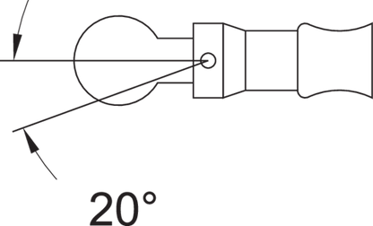 7090770 - 9x12mm Bending Torque Wrench 2-10 Nm for Precision Work