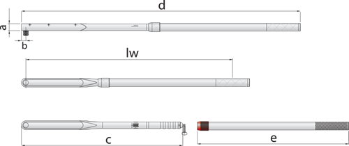 7695410 - Precision 1" Torque Wrench 750-2000 Nm with Certificate
