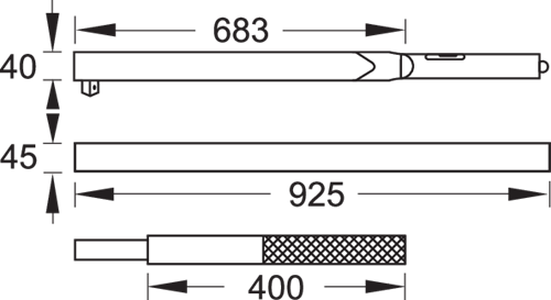 7695250 - Precision 1" Torque Wrench, 750-2000 Nm, Calibrated Accuracy