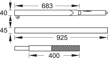 7695250 - Precision 1" Torque Wrench, 750-2000 Nm, Calibrated Accuracy