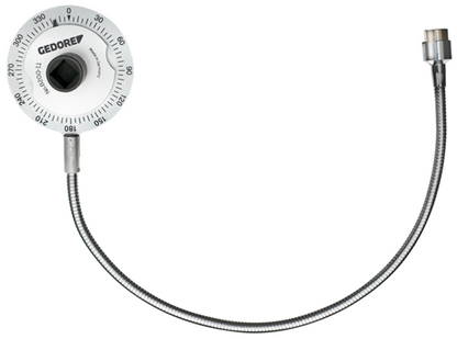 7718480 - 1/2" Torque Angle Indicator with Magnetic Arm, 0-360° Adjustment