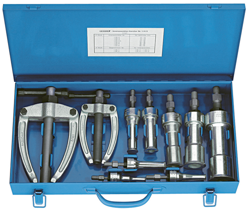 8014880 - 10-Piece Extractor Set in Durable Metal Case