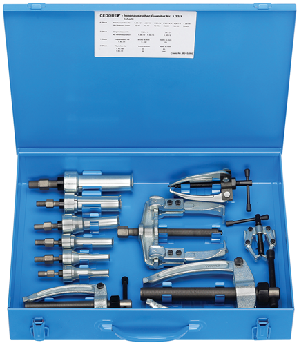 8015260 - 11-Piece Extractor Tool Set in Robust Metal Case