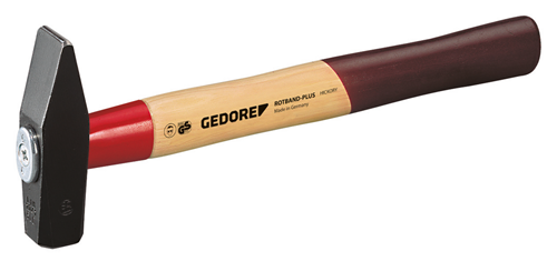 8583230 - 500g Forged Metalworking Hammer with Durable Hickory Handle