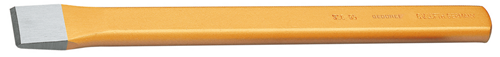 8698990 - 200x23x13 mm Vanadium Steel Flat Chisel, Tempered Finish