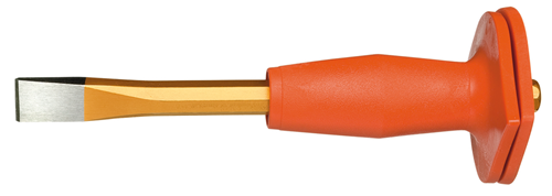 8733140 - Durable 300x18 mm Octagonal Masonry Chisel with Hand Protection
