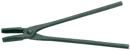 8843590 - 400mm Round Jaw Blacksmith's Tongs for 12mm Thick Workpieces
