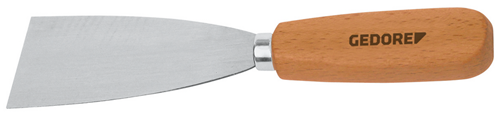 9104300 - 100 mm Flexible Carbon Steel Scraper with Beech Handle