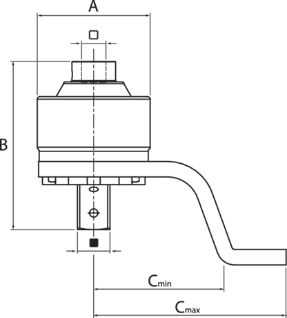 2653273 - DREMOPLUS ALU Torque Multiplier 2000-2800 Nm, Precision Tightening