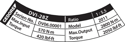 2653273 - DREMOPLUS ALU Torque Multiplier 2000-2800 Nm, Precision Tightening