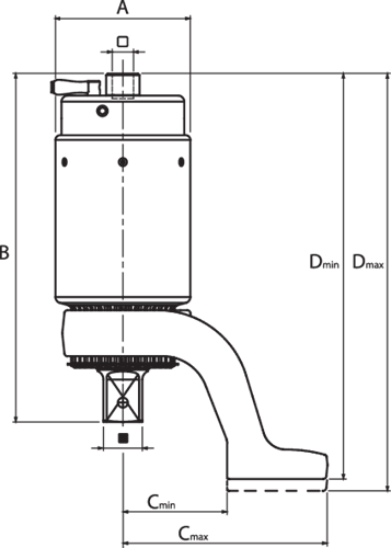 2653087 - Lightweight 4000 Nm Torque Multiplier with Gear Ratio 1:16