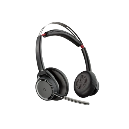 202652-104 - Plantronics B825-M Bluetooth Headset with Noise Cancellation & 98ft Range