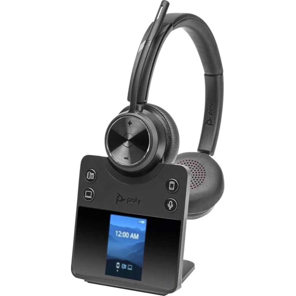 8L583AA#ABA - Poly Savi 7420 Wireless DECT Headset with Noise-Canceling Mic