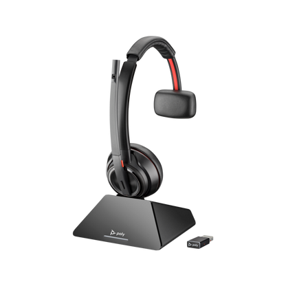 77T33AA#ABA - Savi 8220 UC Stereo Headset with 590ft Range & Dual Device Connectivity