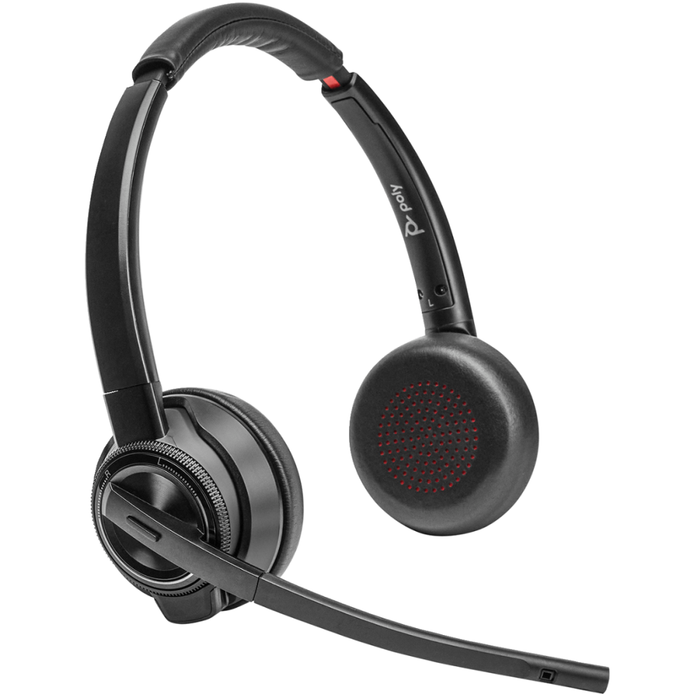 8L7F2AA#ABA - DECT Wireless Stereo Headset with Noise-Canceling Technology