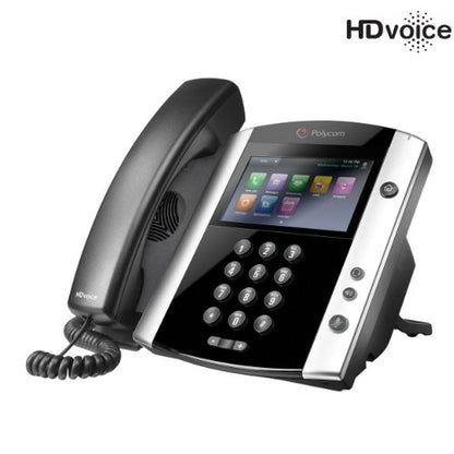 2200-44600-025-VSRF - Polycom VVX 600: 4.3" Touchscreen Business Media Phone