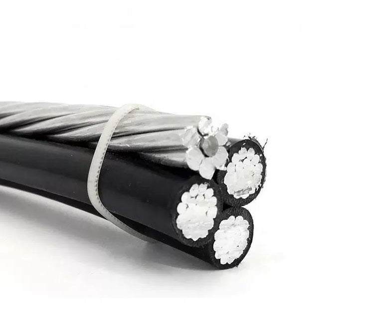 1000' 3/0-3/0-3/0-3/0 Suffolk Aluminum Quadruplex Overhead Service Drop Cable