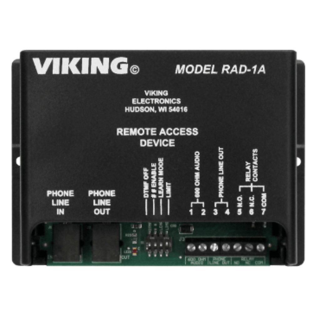 RAD-1A - Legacy Paging Adapter with Audio Outputs and Easy Connectivity