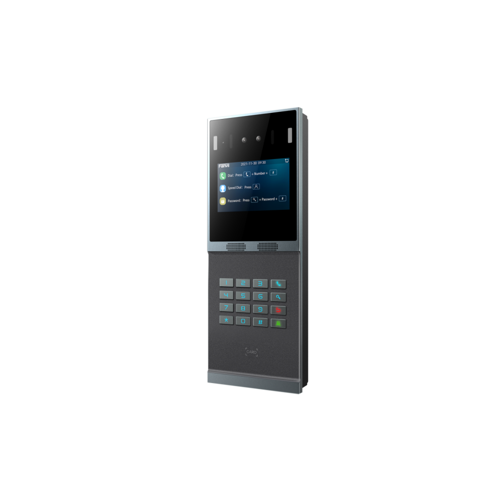 I66 - Face Recognition Door Phone with Audio/Video Communication