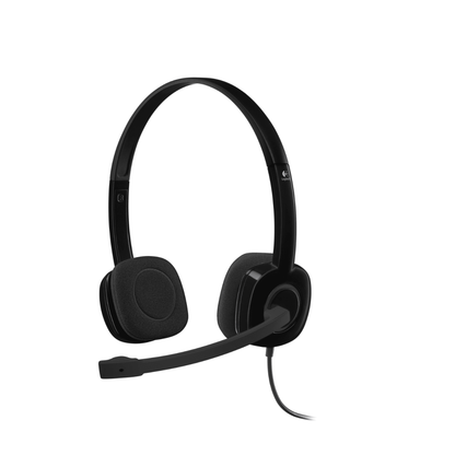 981-000587 - Logitech H151 Noise-Cancelling Headset with 3.5mm Jack