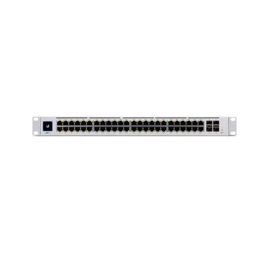 USW-PRO-48-POE - 48-Port PoE+ Switch with 600W and Touch Display