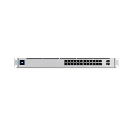 USW-PRO-24-POE - 24-Port Managed PoE Switch with 400W Power and Redundancy