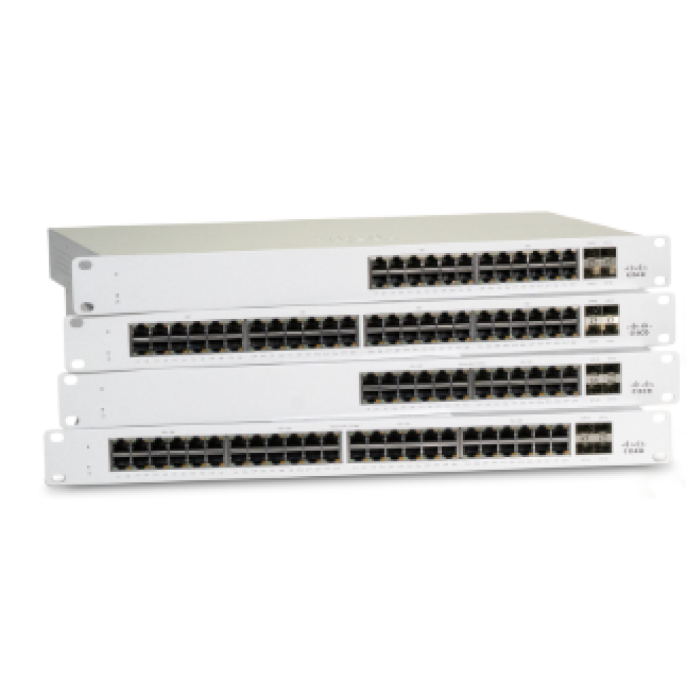 MS130-24X-HW - Cloud-Managed 24-Port PoE Ethernet Switch for Effortless Setup