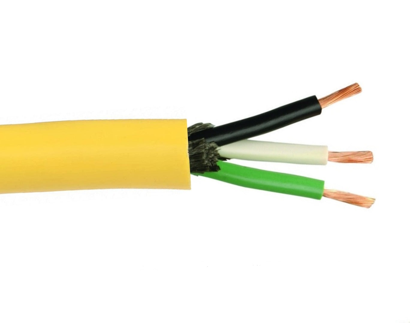 500' 10/3 SOOW Yellow Portable Cord 600V UL-CSA