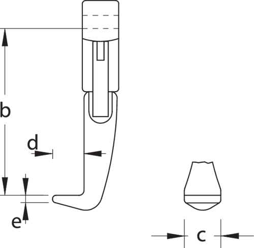 1499378 - Quick-Release Puller Hook for No. 1.04 Model