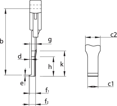 2018748 - Quick-Release 100mm Pulling Hook for Tight Access Areas