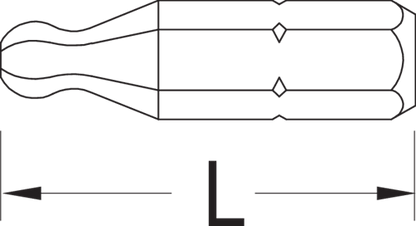 6568280 - Durable 5/16" Hex Screwdriver Bit for Heavy Use