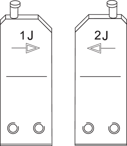 5703540 - E-8005 4 J Circlip Tip for 80-140mm Spacing