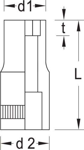 6165830 - 1/4" Hex Socket, Durable Vanadium Steel, Ball Retention