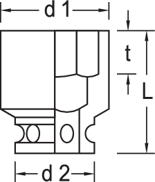 6372030 - 105mm Heavy-Duty Impact Socket for Electric & Air Tools