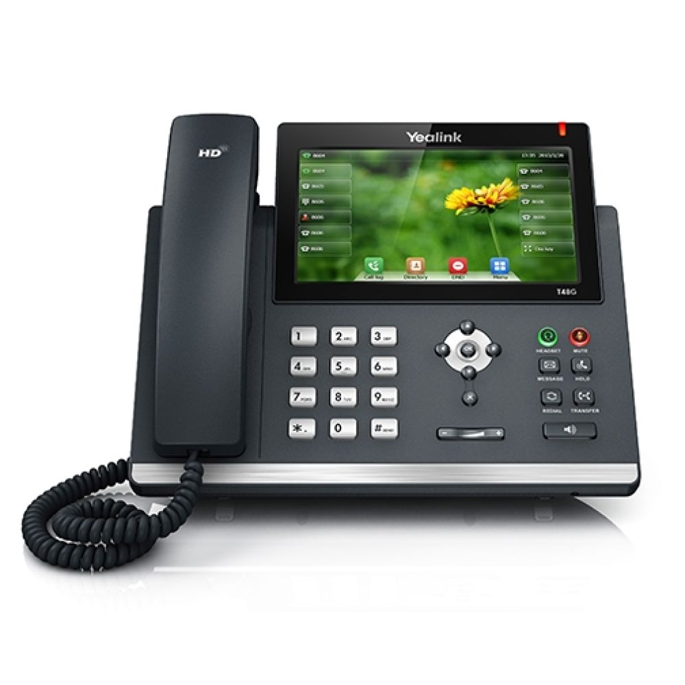 SIP-T48G-VSRF - 7" Yealink Gigabit VoIP Phone with HD Voice