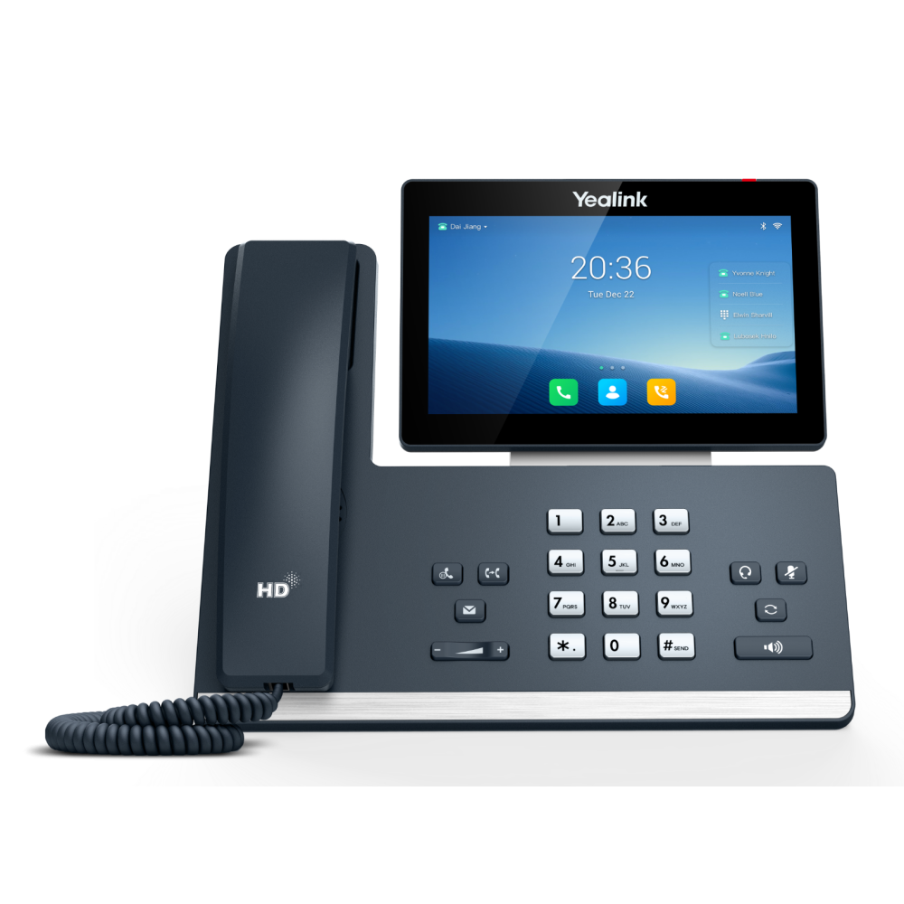 SIP-T58W - 7" HD Android IP Phone with Acoustic Noise Shield Technology