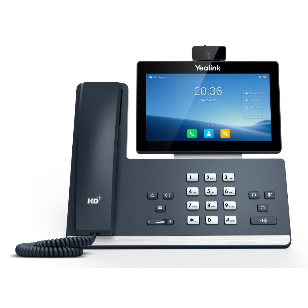 SIP-T58W-CAM - Yealink T58W IP Phone with 2MP Camera & Bluetooth