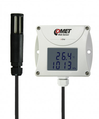 Web Sensor - remote thermometer hygrometer barometer with Ethernet interface