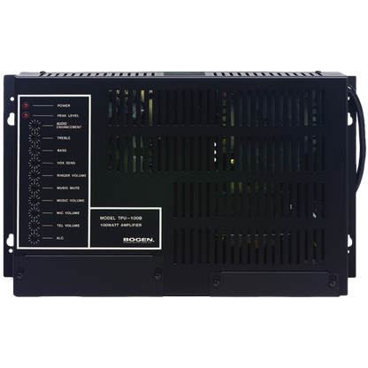 TPU100B - Compact Wall-Mounted Mixer-Amplifier for Paging Applications