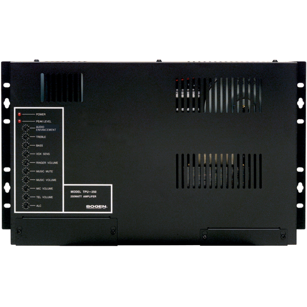 TPU100B - Compact Wall-Mounted Mixer-Amplifier for Paging Applications
