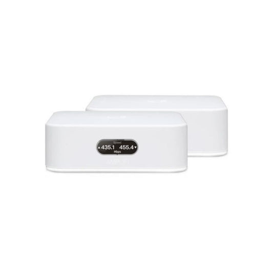 AFI-INS-US - Stylish WiFi Mesh Kit with Touchscreen Display for Dead Zones