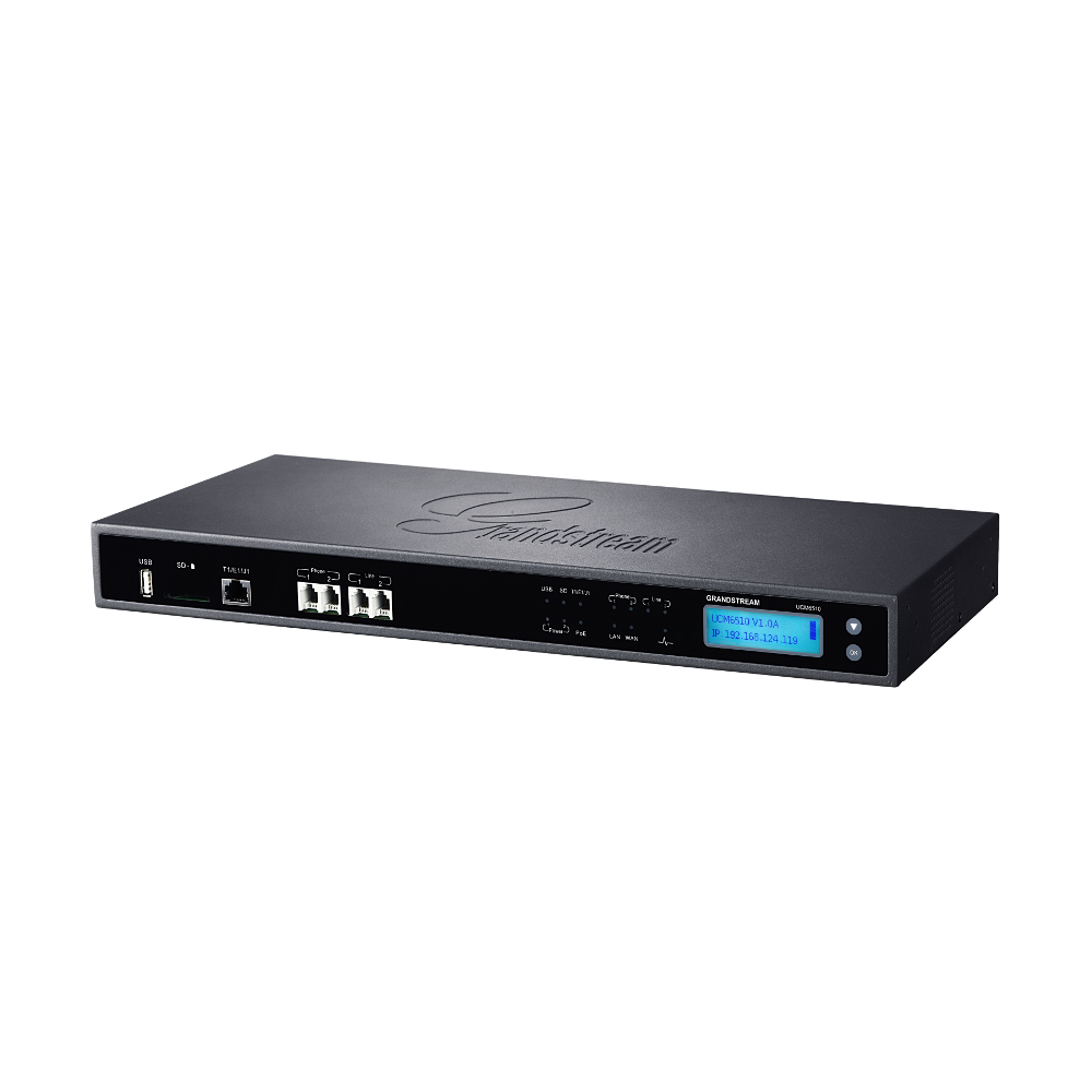 UCM6510-DIS - Advanced IP PBX for 2000 Users with T1/E1 and PoE