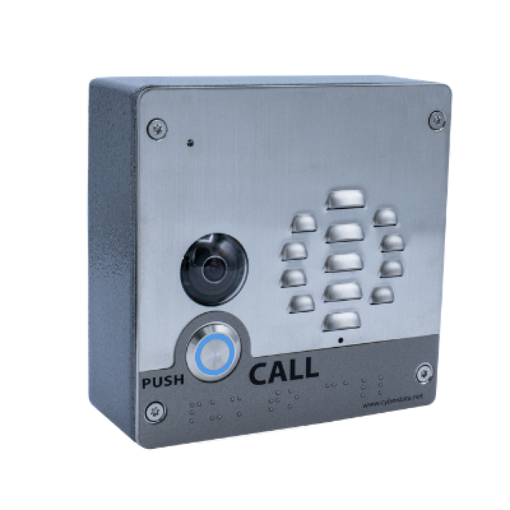 011410-VSRF - CyberData Video Intercom with Two-Way Communication & Low Light Capability