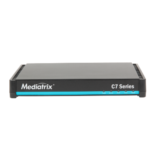 C733-01-MX-D2000-K-000 - 8 FXO Ports VoIP Gateway with Integrated Router