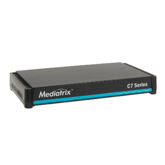 C711-01-MX-D2000-K-000 - 8-Port VoIP Gateway with 2 Ethernet Ports